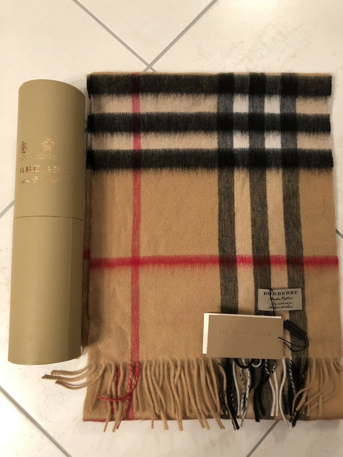 foulard burberry prix