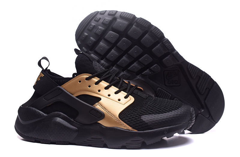 huarache homme noir et blanche