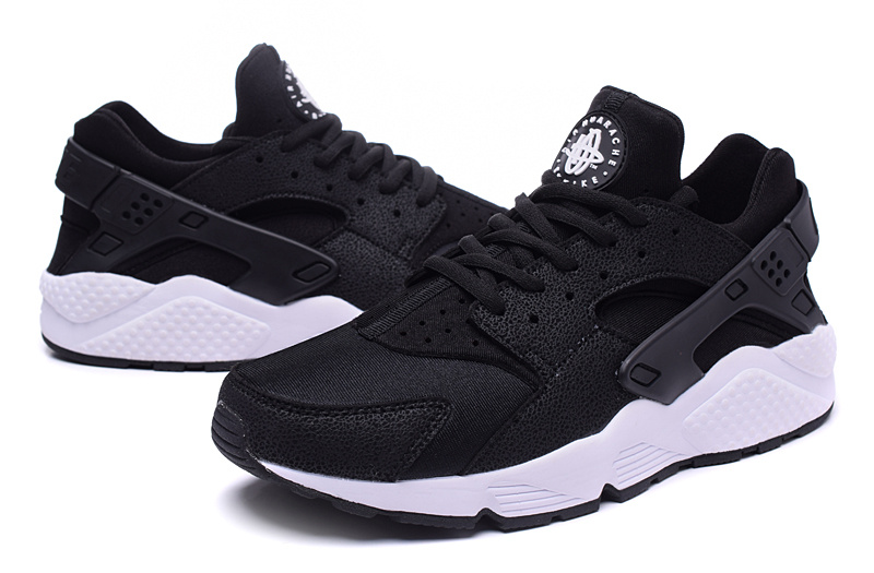 huarache homme noir et orange